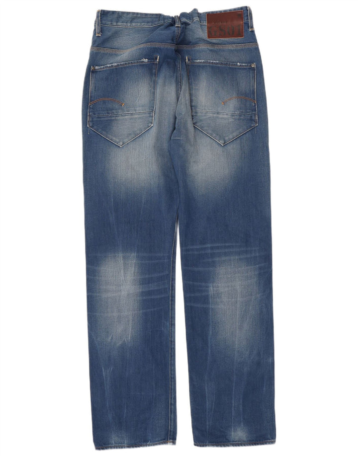 Jeans dritti da uomo G-Star W36 L36 cotone blu