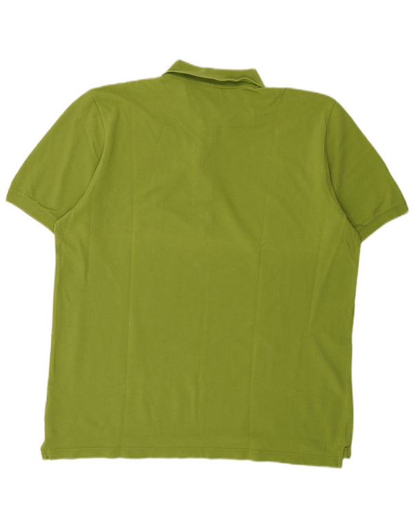 Polo Adidas da uomo XL in cotone verde