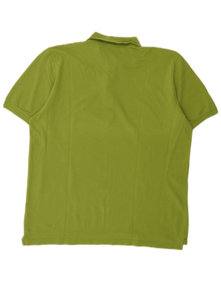 Polo Adidas da uomo XL in cotone verde