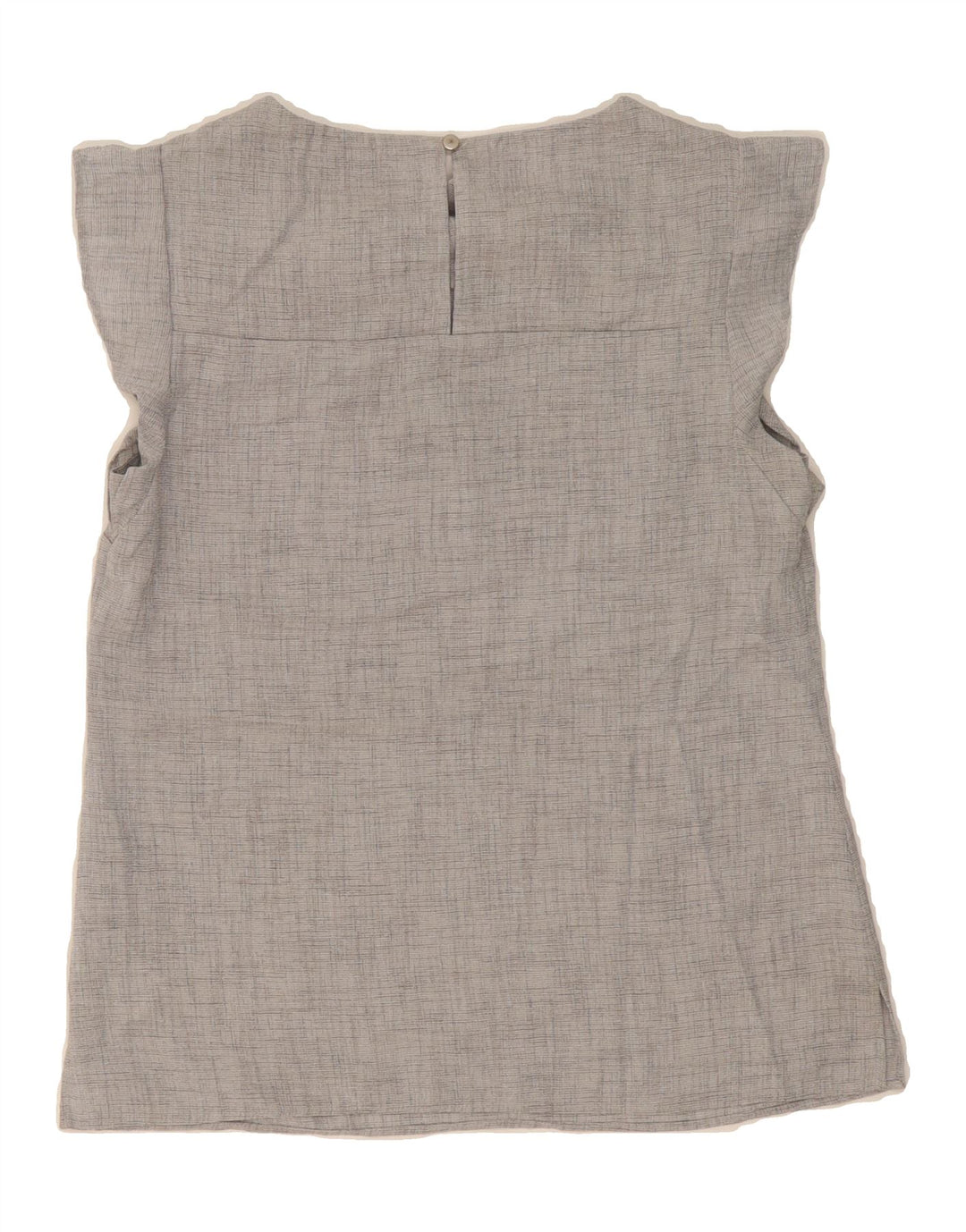 OASIS Womens Blouse Top UK 8 Small Grey Polyester Vintage Oasis and Second-Hand Oasis from Messina Hembry 