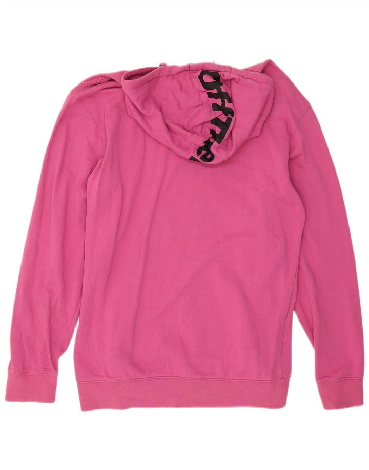 Felpa con cappuccio grafica da uomo Vans XL rosa