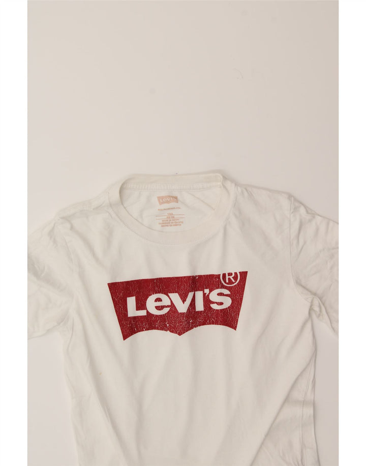 Boys Graphic T-Shirt Top 11-12 Years Vintage Levi's and Second-Hand Levi's from Messina Hembry 