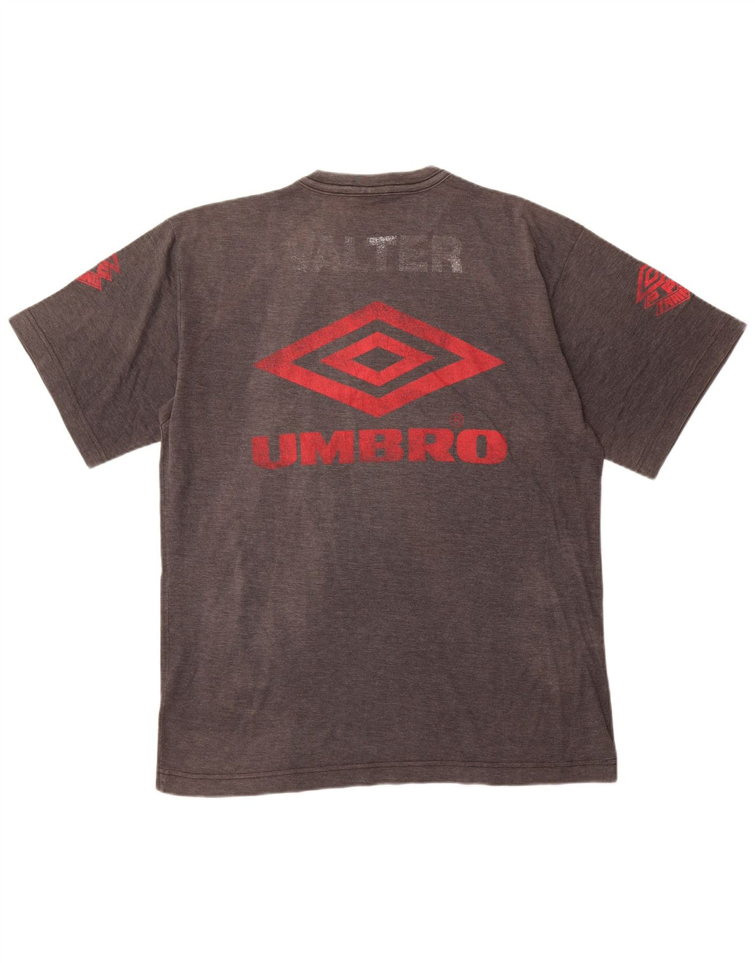 T-shirt grafica da uomo Umbro Top XL Grigia