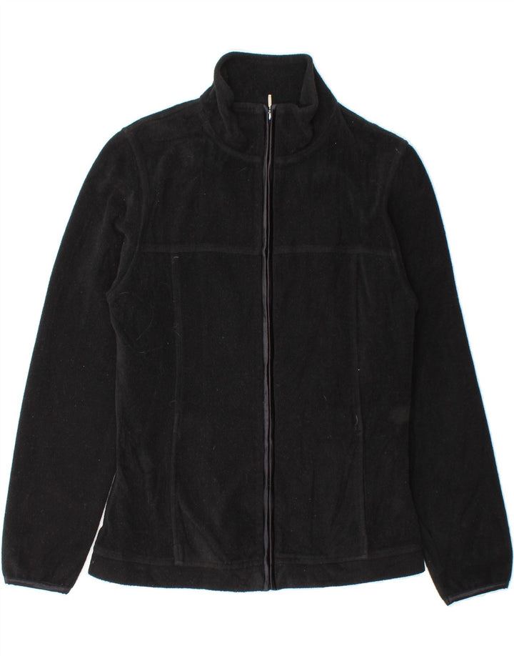 FILA Mens Fleece Jacket UK 36 Small Black Polyester Vintage Fila and Second-Hand Fila from Messina Hembry 