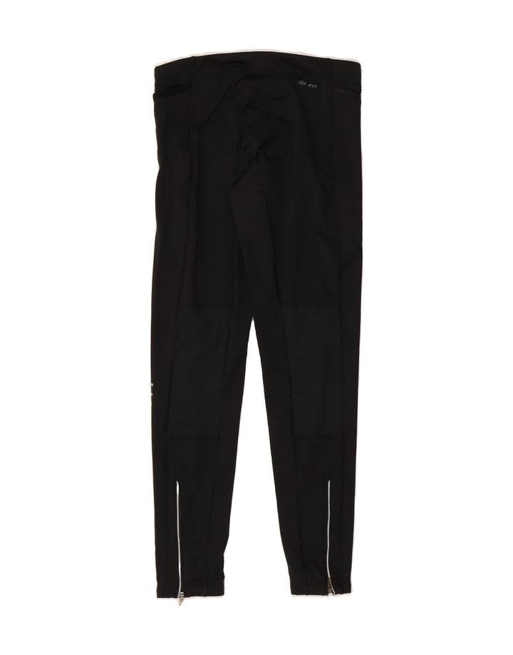NIKE Womens Dri Fit Leggings UK 10 Small  Black Vintage Nike and Second-Hand Nike from Messina Hembry 