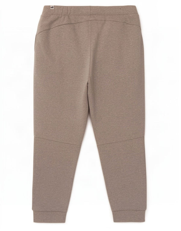 Pantaloni da tuta corti da donna Puma Joggers UK 16 Large Grigio Colourblock
