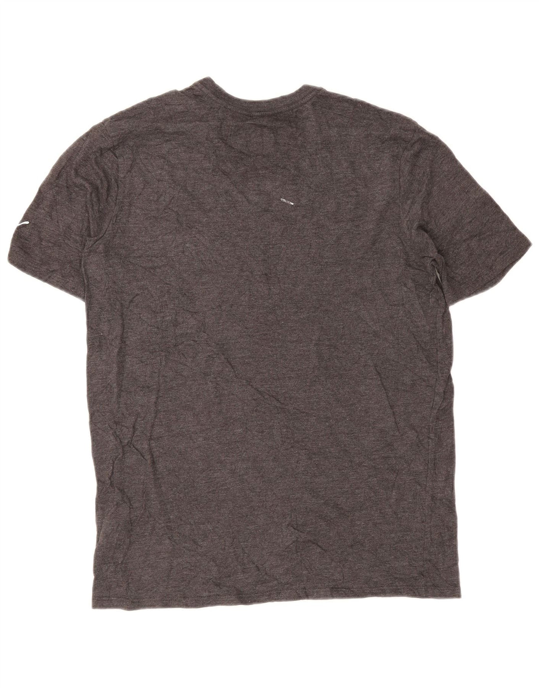 T-shirt grafica da uomo Puma Top Small in cotone grigio