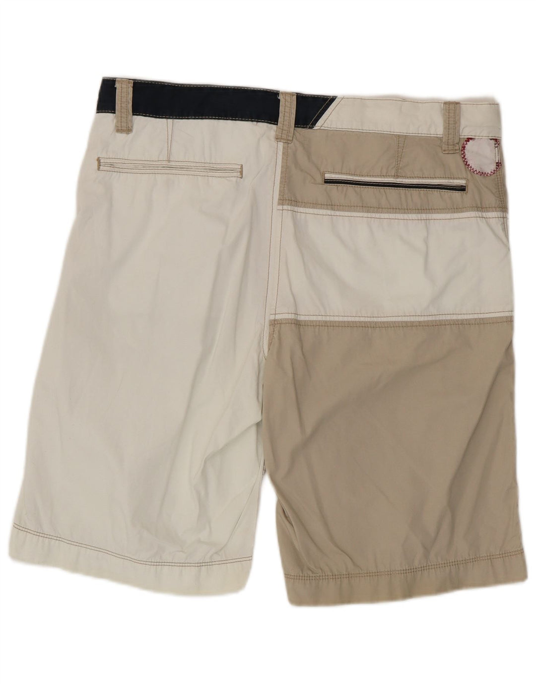 Pantaloncini chino grafici da uomo Murphy & Nye W36 Large Off White Colourblock