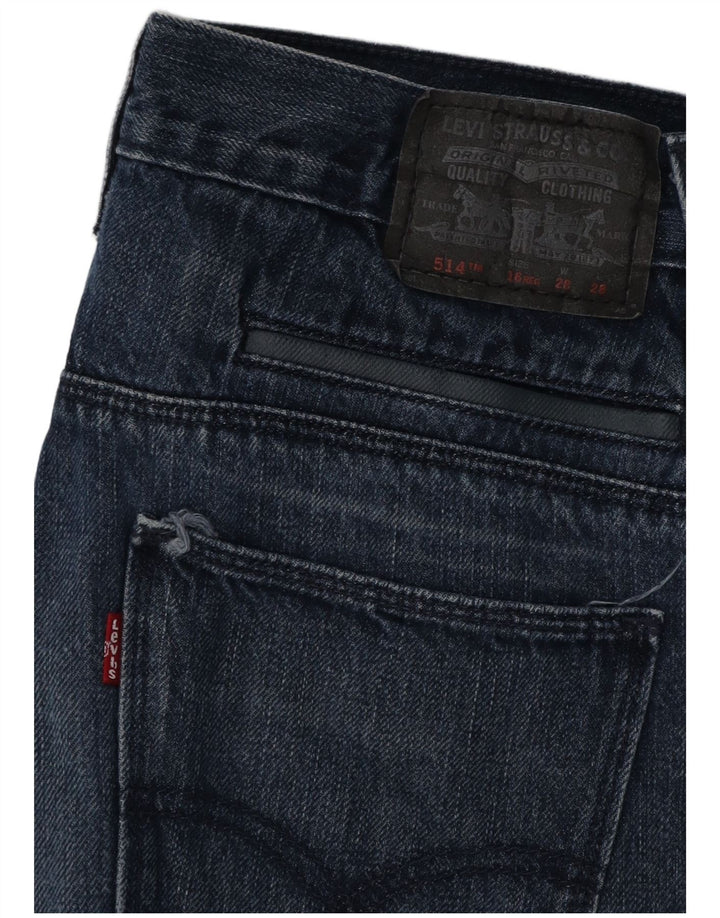 LEVI'S Jeans dritti per ragazze 514 15-16 anni W28 L28 Cotone blu