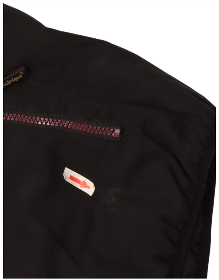 Giacca imbottita con cappuccio da uomo Refrigue UK 36 piccola poliestere nero