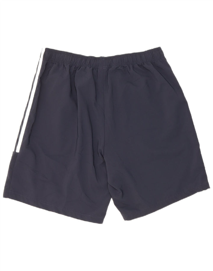 Pantaloncini sportivi da uomo Adidas XL blu navy in poliestere