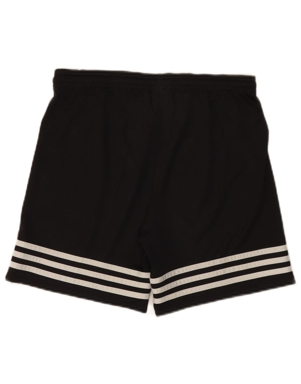 Pantaloncini sportivi Adidas Climalite da ragazzo 12-13 anni Large Nero in poliestere