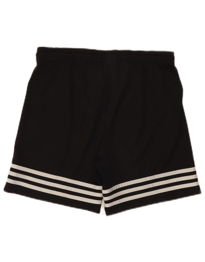 Pantaloncini sportivi Adidas Climalite da ragazzo 12-13 anni Large Nero in poliestere