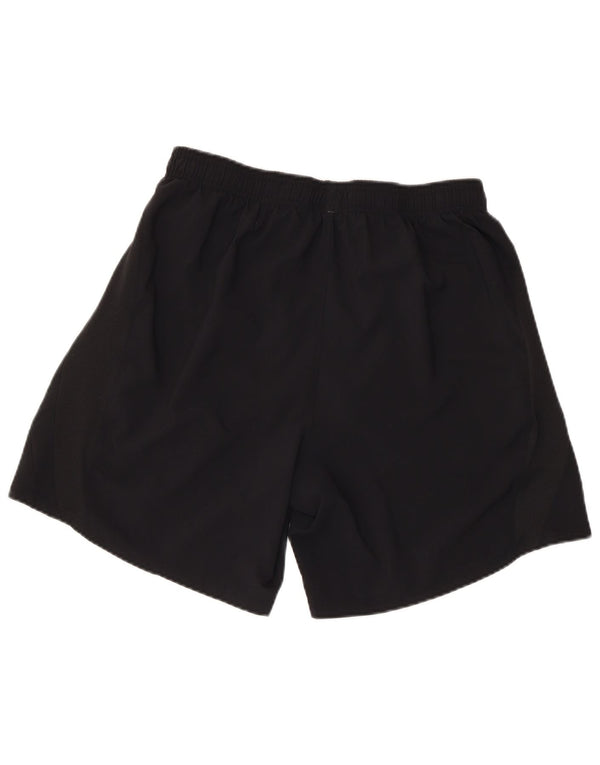 Pantaloncini sportivi da uomo Under Armour grandi in poliestere nero