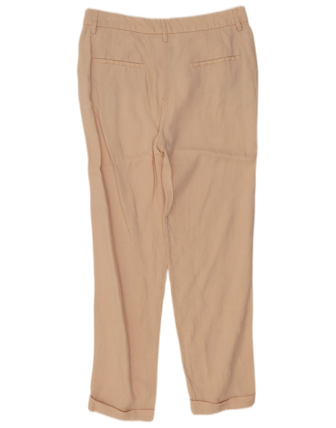 Pantaloni chino dritti da donna Massimo Dutti EU 40 medio W30 L28 Beige