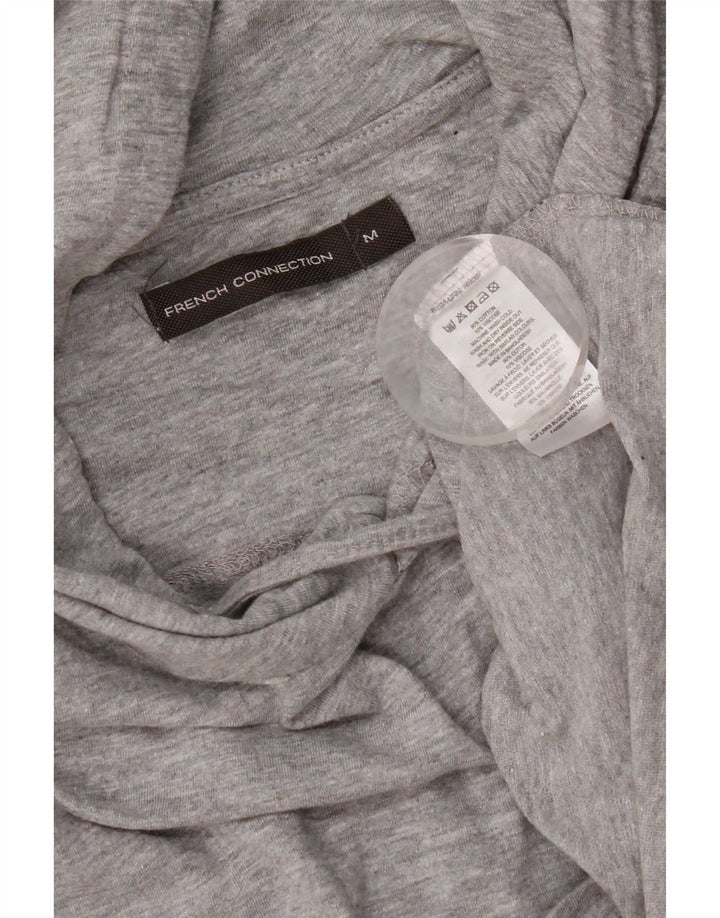 Felpa da uomo con vestibilità regolare French Connection, cotone grigio medio