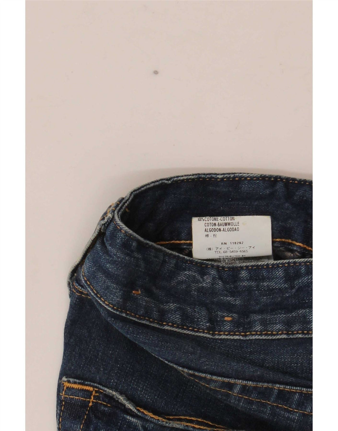 Pantaloncini di jeans da donna Replay W24 XS in cotone blu