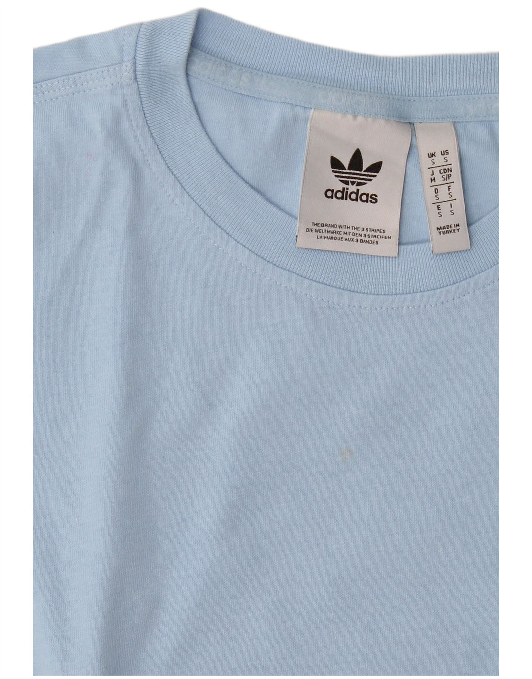 Maglietta grafica da uomo Adidas Top piccola blu
