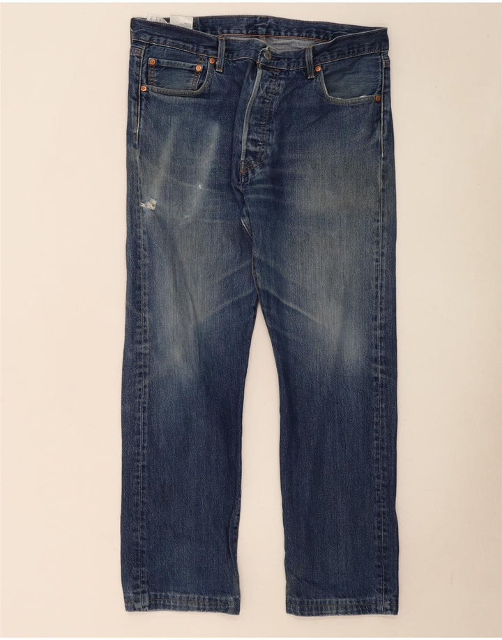 Levi's Uomo 501 Jeans dritti W36 L30 Cotone Blu