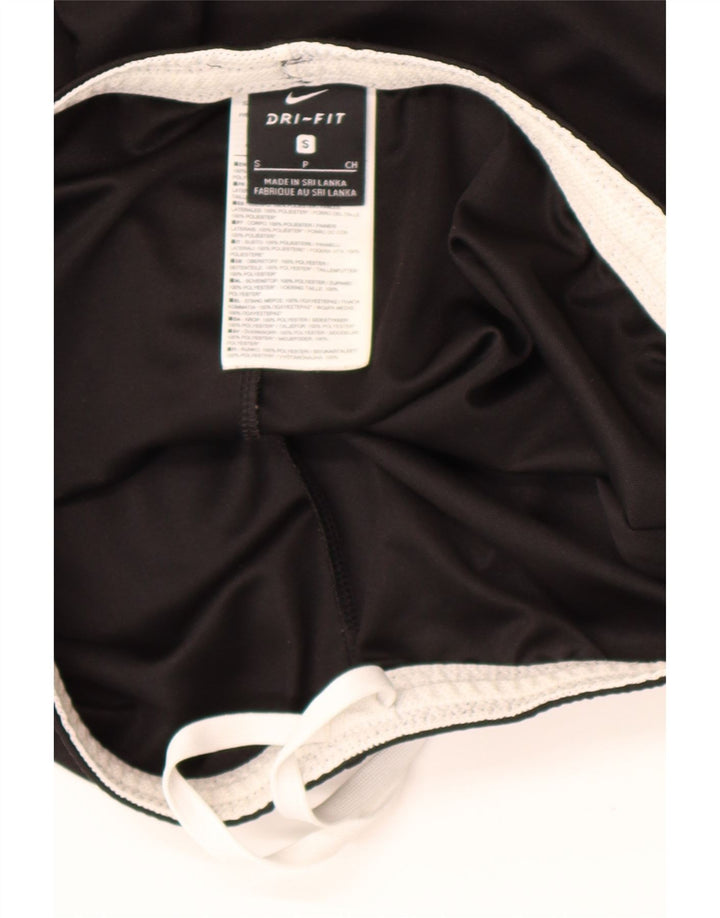 Pantaloncini sportivi Nike Dri Fit da uomo piccoli in poliestere nero