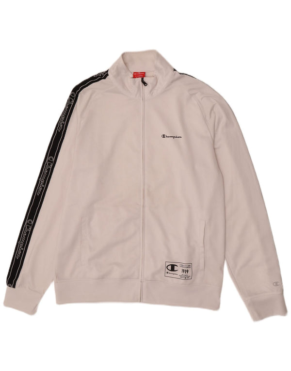 Giacca sportiva da uomo con grafica Champion XL White Colourblock