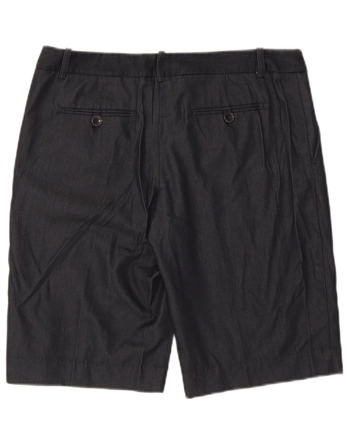 Pantaloncini chino da donna MOSSIMO US 8 medi W30 cotone nero