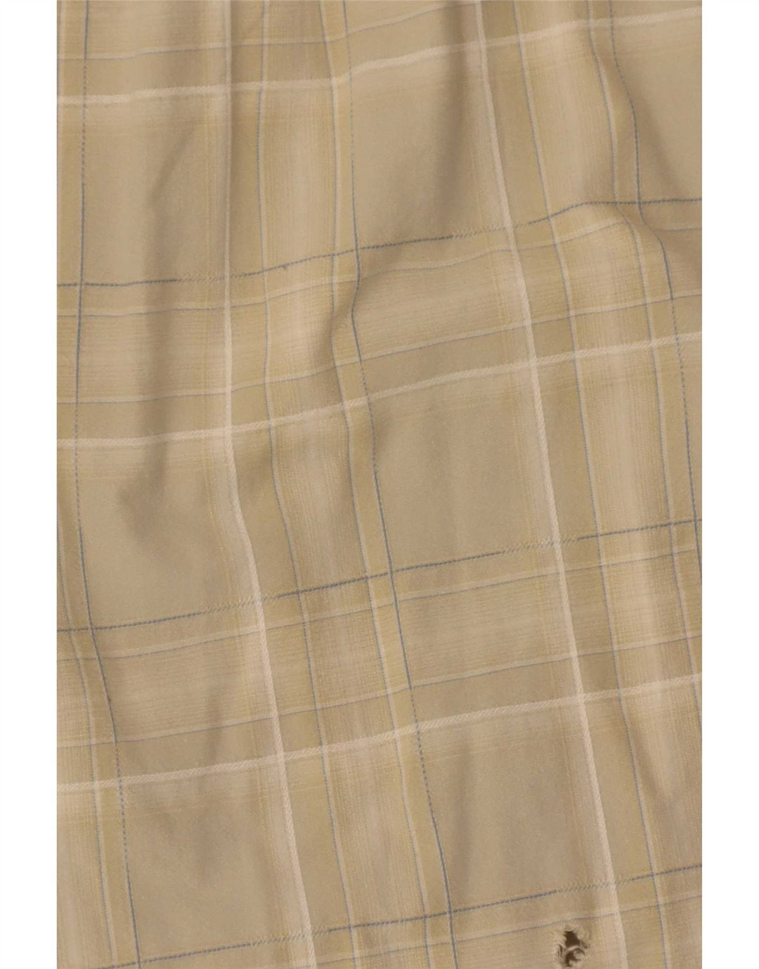Camicia a maniche corte da uomo Camel Active XL a quadri beige