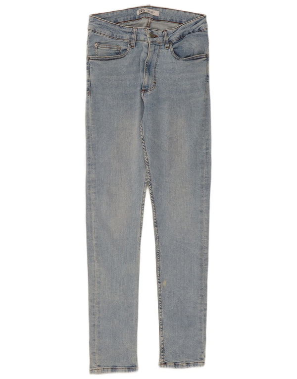Jeans skinny da donna Zara EU 38 Small W30 L31 Blu