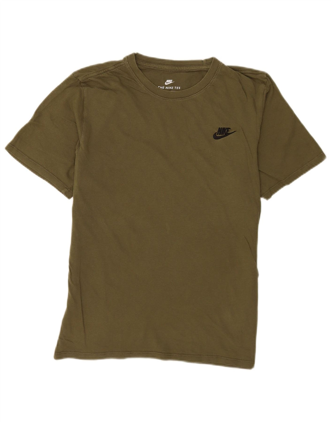 T-shirt Nike da uomo dal taglio atletico, cotone kaki medio