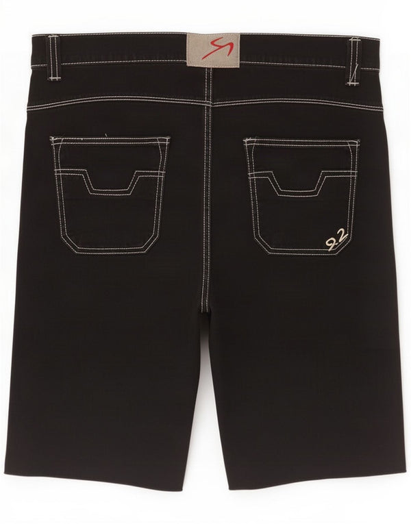 9.2 by Carlo Chionna Bermuda da uomo IT 50 Large W36 Nero Cotone