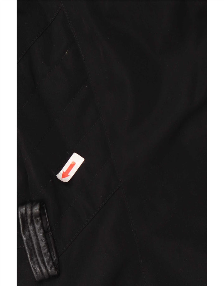 PEUTEREY Giacca Parka imbottita da donna IT 44 Medium Black Wool