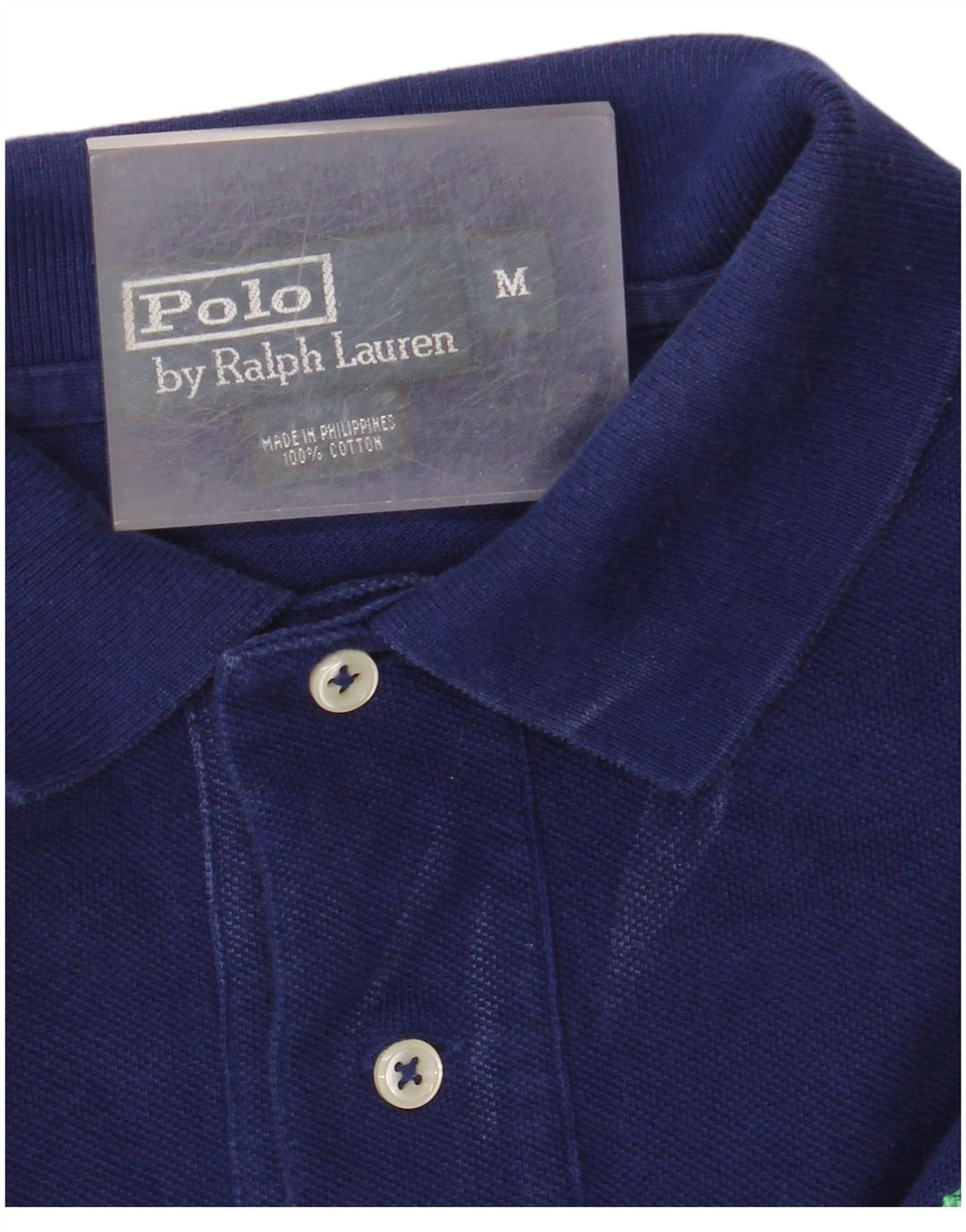 Polo Ralph Lauren da uomo in cotone medio blu navy