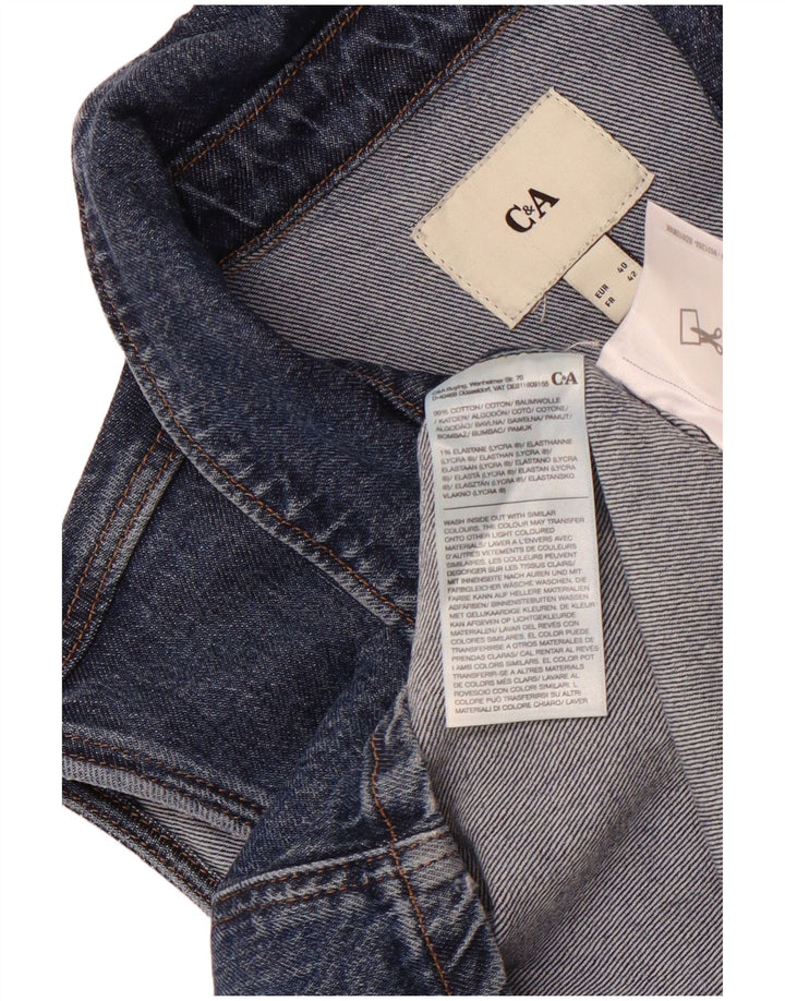 Abito in denim senza maniche da donna C&A EU 40 Cotone blu medio