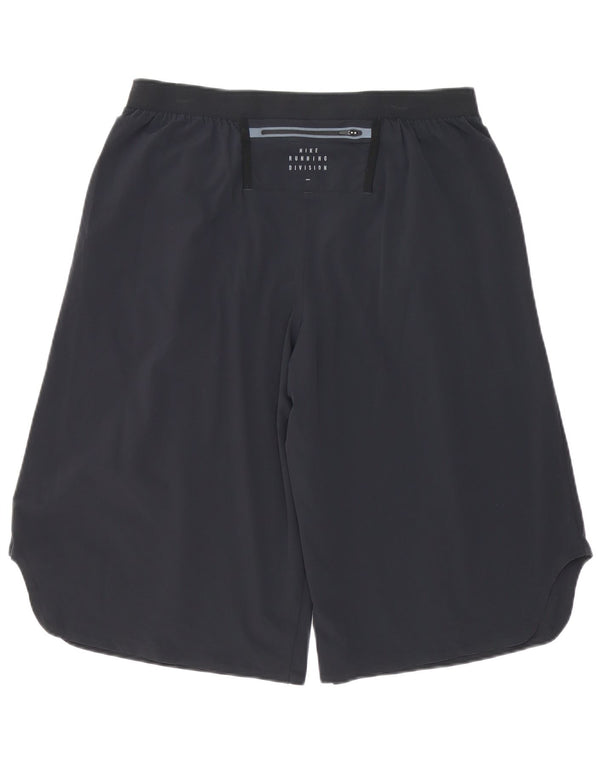 Pantaloncini sportivi da uomo Nike XL neri in poliestere sportivo