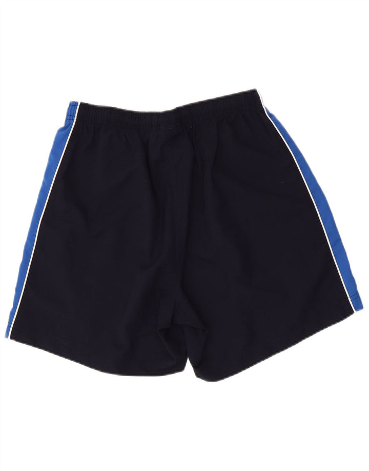 Pantaloncini sportivi da uomo PUMA medio blu navy in poliestere color block