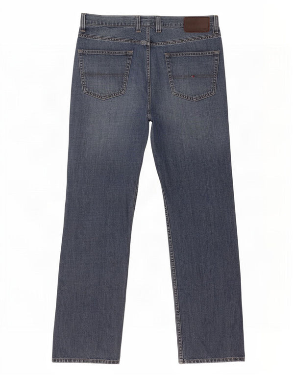 Jeans dritti da uomo Tommy Hilfiger W38 L34 cotone blu