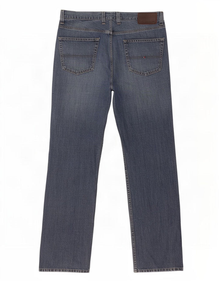 Jeans dritti da uomo Tommy Hilfiger W38 L34 cotone blu