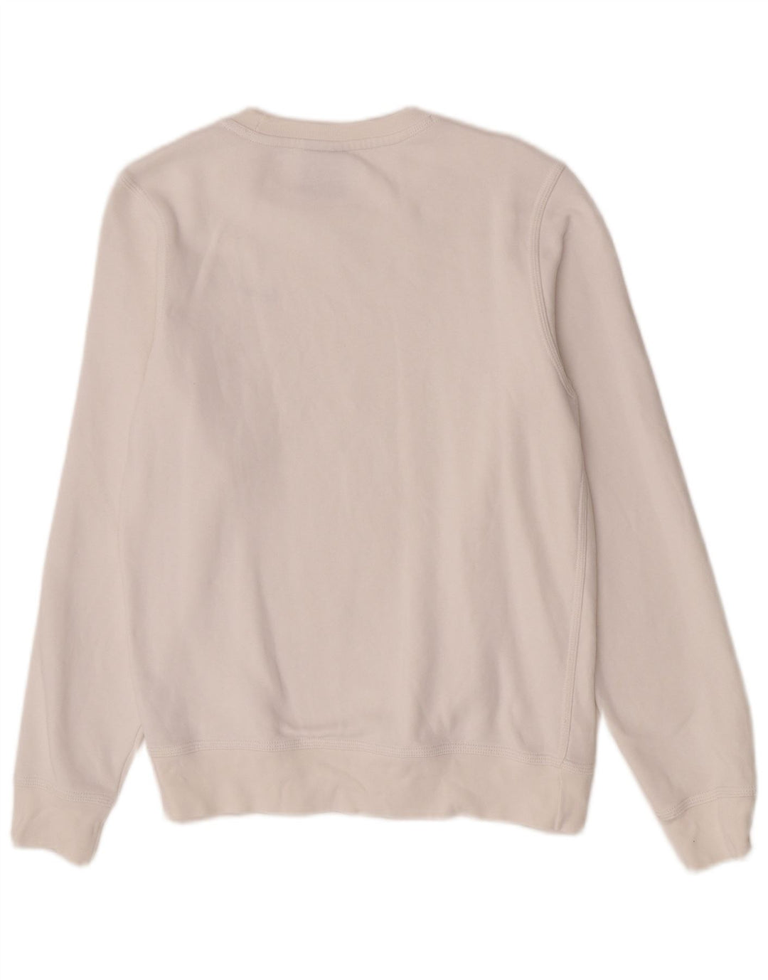 Felpa da donna Nike Jumper UK 10 Small White Cotton