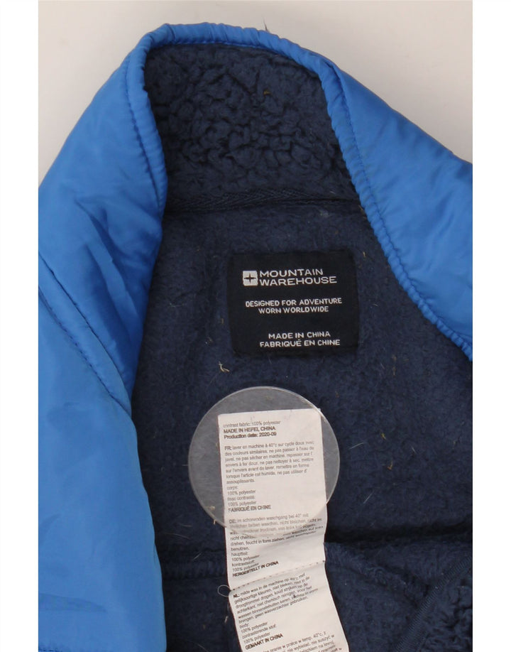 MOUNTAIN WAREHOUSE Giacca in pile da ragazzo 12-13 anni Blu navy Colourblock