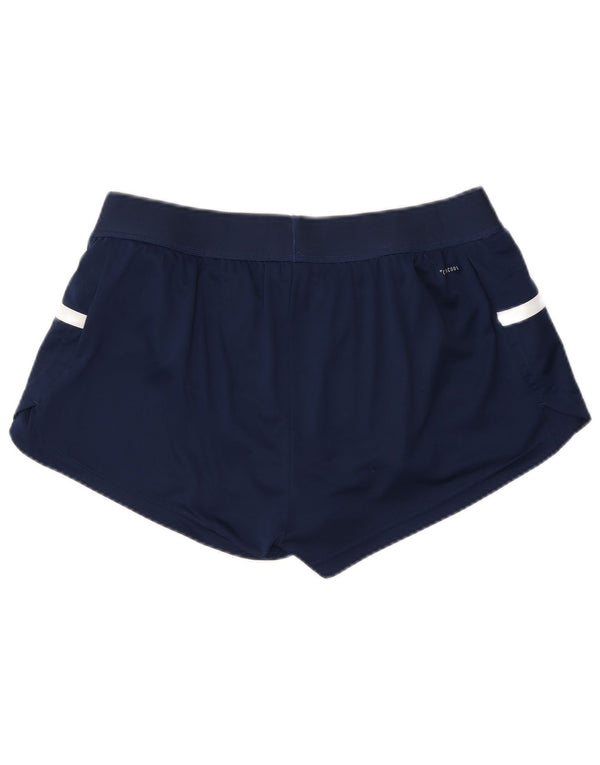 Pantaloncini sportivi Adidas Climacool da donna UK 16/18 Large Blu Navy Colourblock