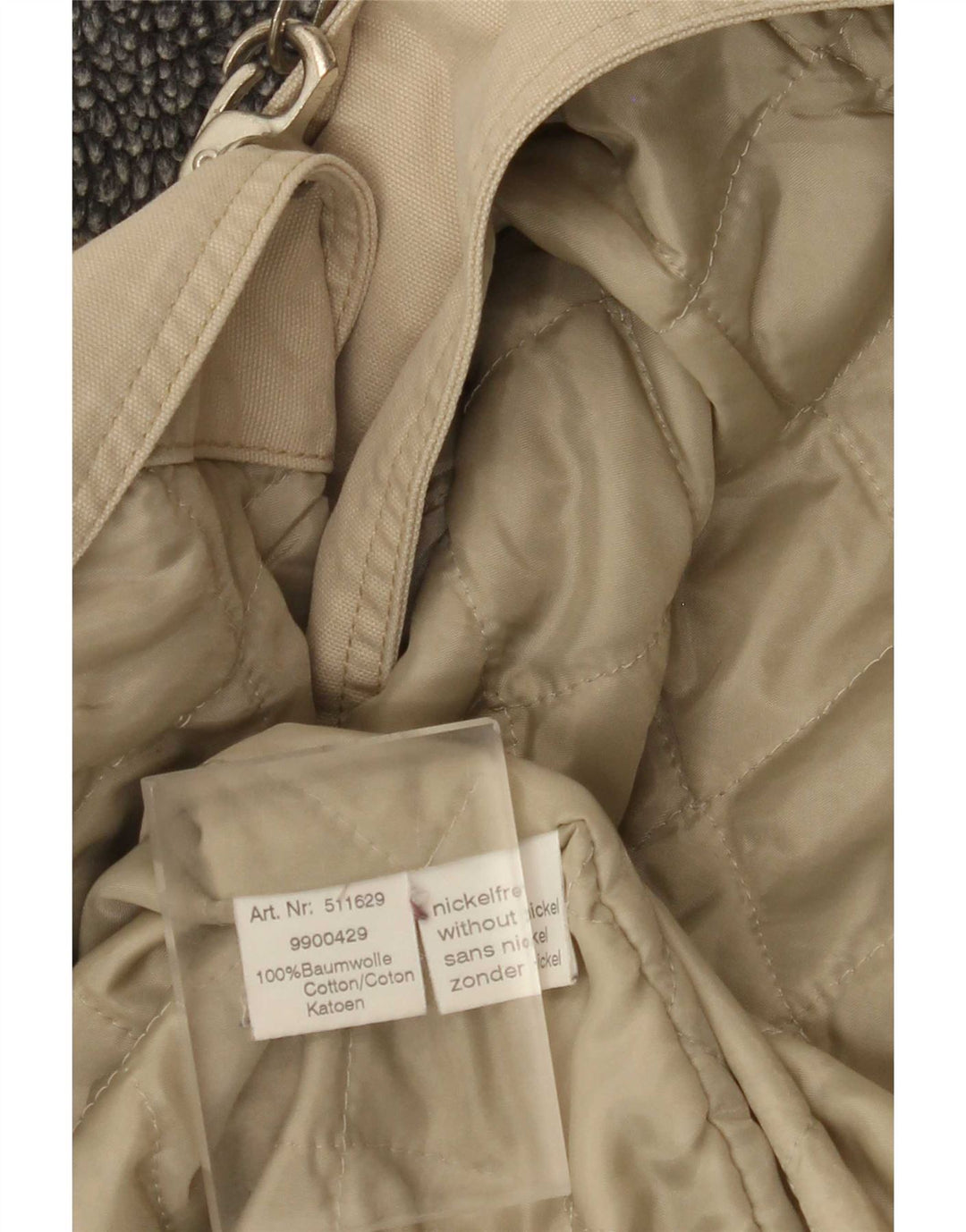 Montgomery vintage da uomo UK 46 3XL Cotone beige