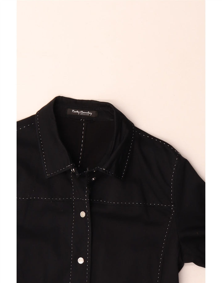 Giubbotto bomber da donna Betty Barclay UK 14 cotone nero medio