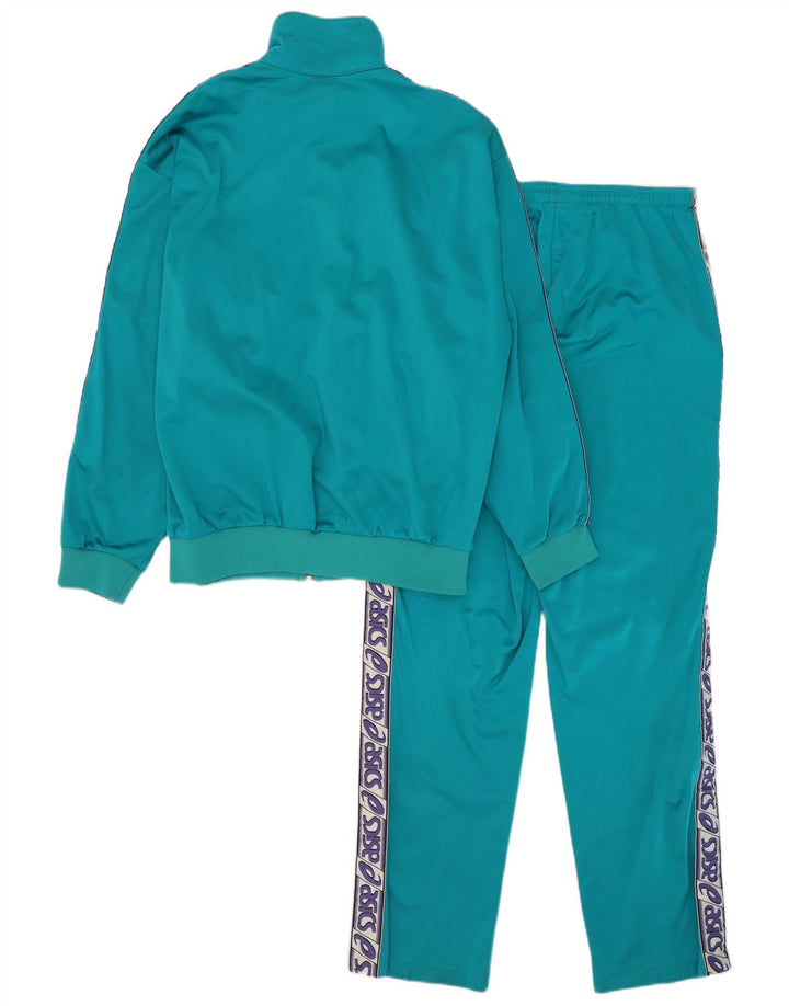 Tuta intera Asics da donna con grafica IT 52 Large Blu Colourblock