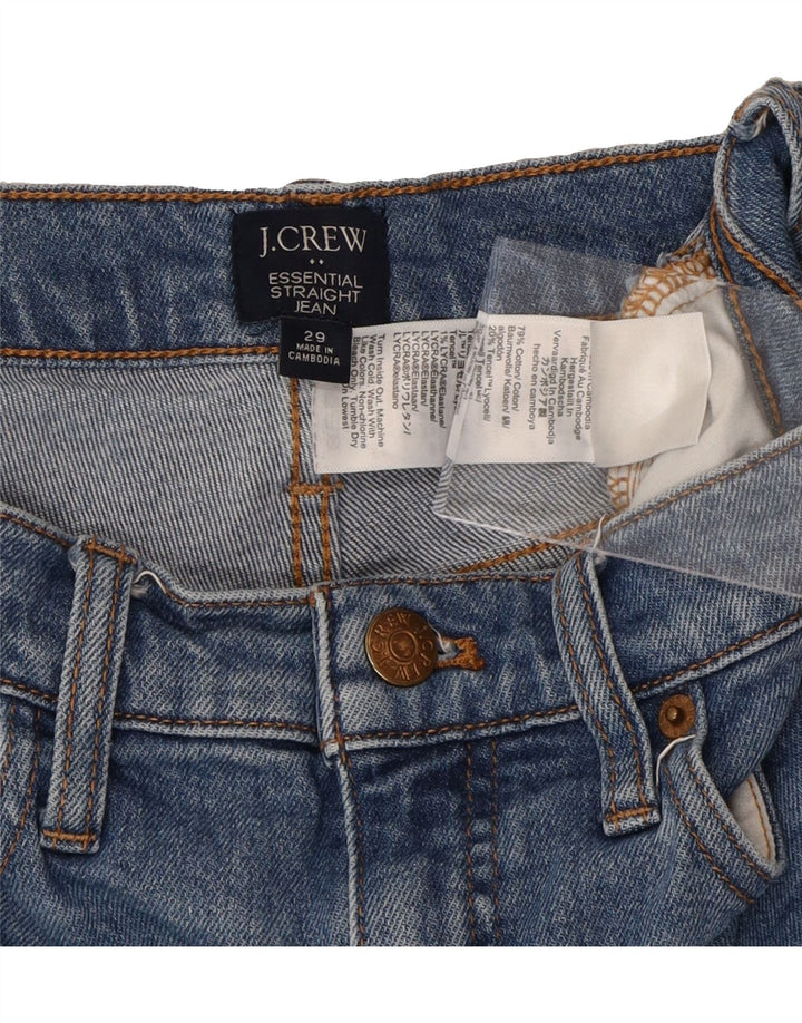 J. CREW Womens Straight Jeans W29 L26 Blue Cotton Vintage J. Crew and Second-Hand J. Crew from Messina Hembry 