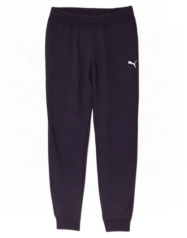 Pantaloni da tuta da uomo Puma Joggers Small Blu Navy Cotone