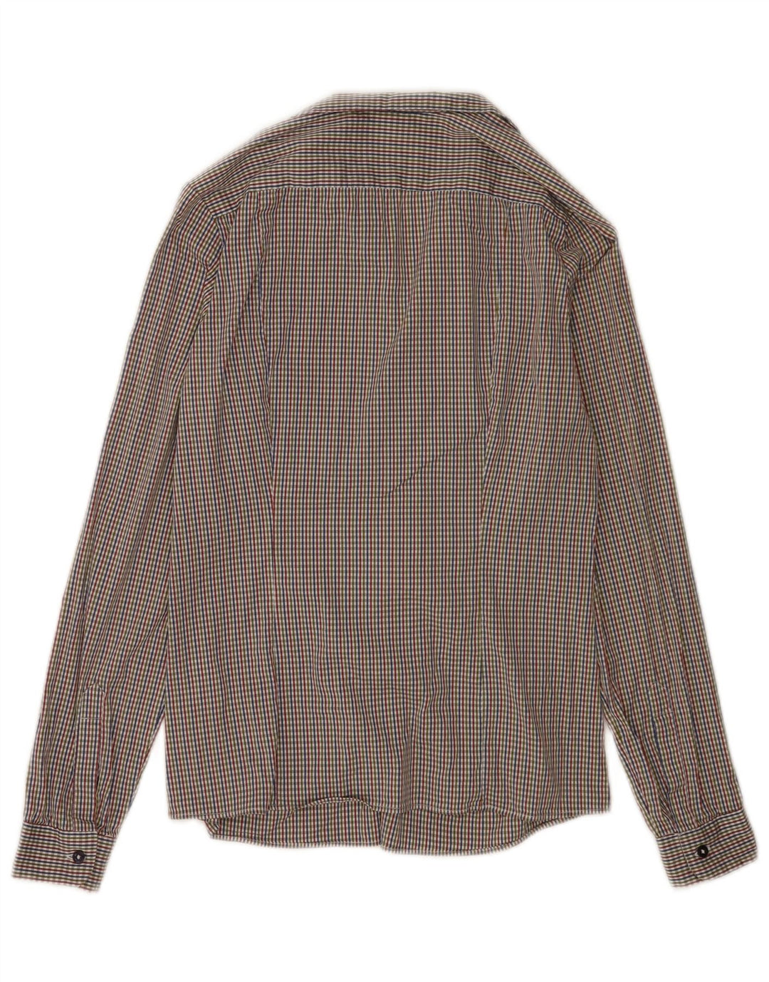 Trussardi Jeans Camicetta da Donna con Volant sul Fronte UK 6 XS Multicolore