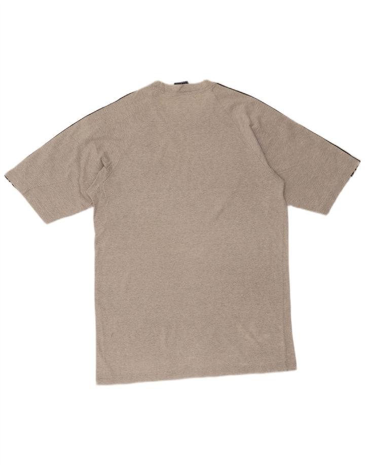 T-shirt grafica da uomo Asics, taglia grande, in cotone grigio