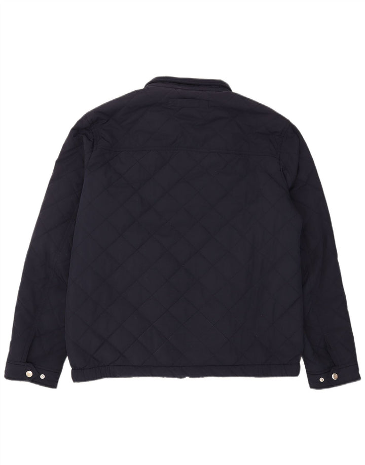 Giacca trapuntata da uomo Gant UK 42 XL poliestere blu navy