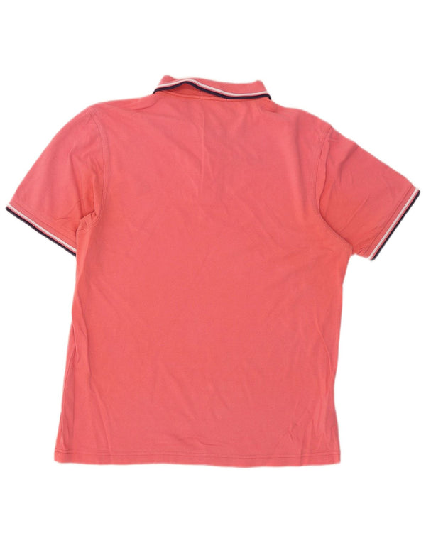Polo da uomo slim fit Fred Perry grande in cotone rosa