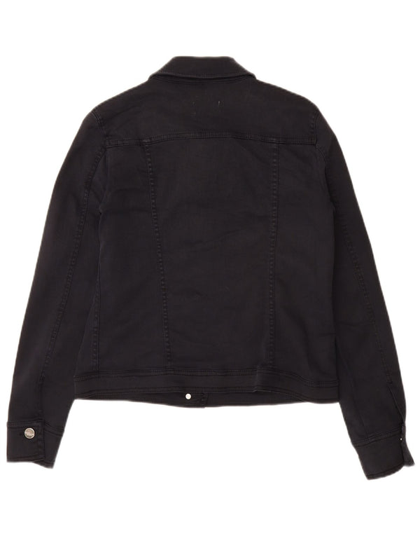 Giacca di jeans da donna MARELLA UK 10 piccola blu navy